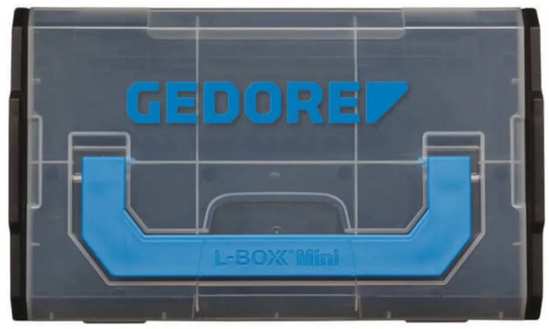 Gedore 2950529 Gereedschapskist - Kunststof Zwart/Transparant - afbeelding 6 van 6