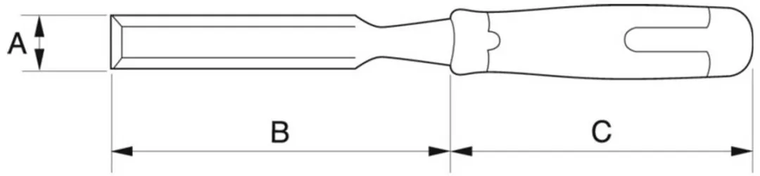 Bahco Steekbeitel 424P-26 - 26mm - Hout