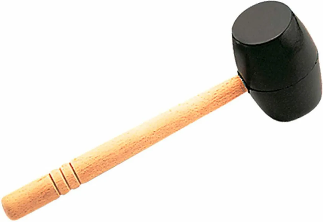Rubi 65905 Rubberhamer - 500g - Zwart - afbeelding 2 van 2