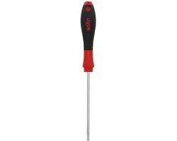 Wiha 302035 Schroevendraaier Gleuf 3.5x100mm - Rood/Zwart/Zilver
