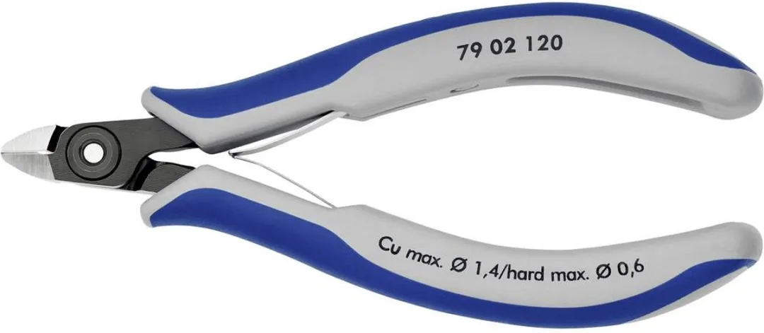 Knipex 79 02 120 Zijsnijtang mini-kop 120mm