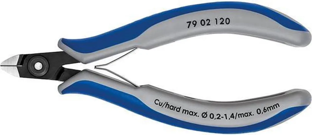 Knipex 79 02 120 Zijsnijtang mini-kop 120mm