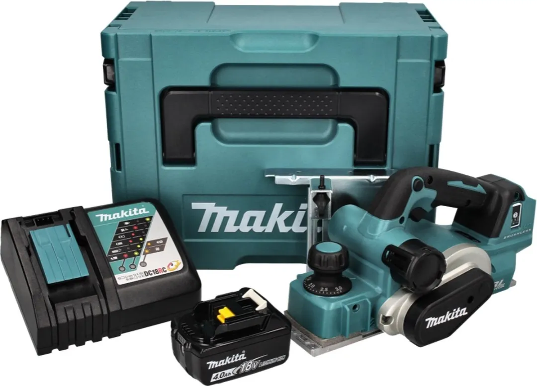Makita DKP181RM1J Accu-schaafmachine 82mm - 18V borstelloos - 4.0Ah