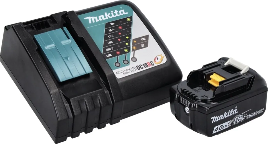 Makita DKP181RM1J Accu-schaafmachine 82mm - 18V borstelloos - 4.0Ah