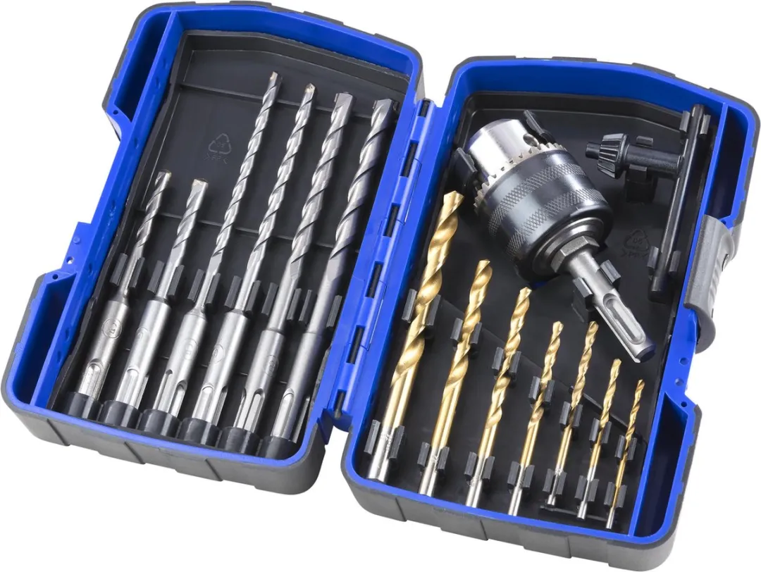 Westfalia Rondschacht & SDS Boren Set 15-delig