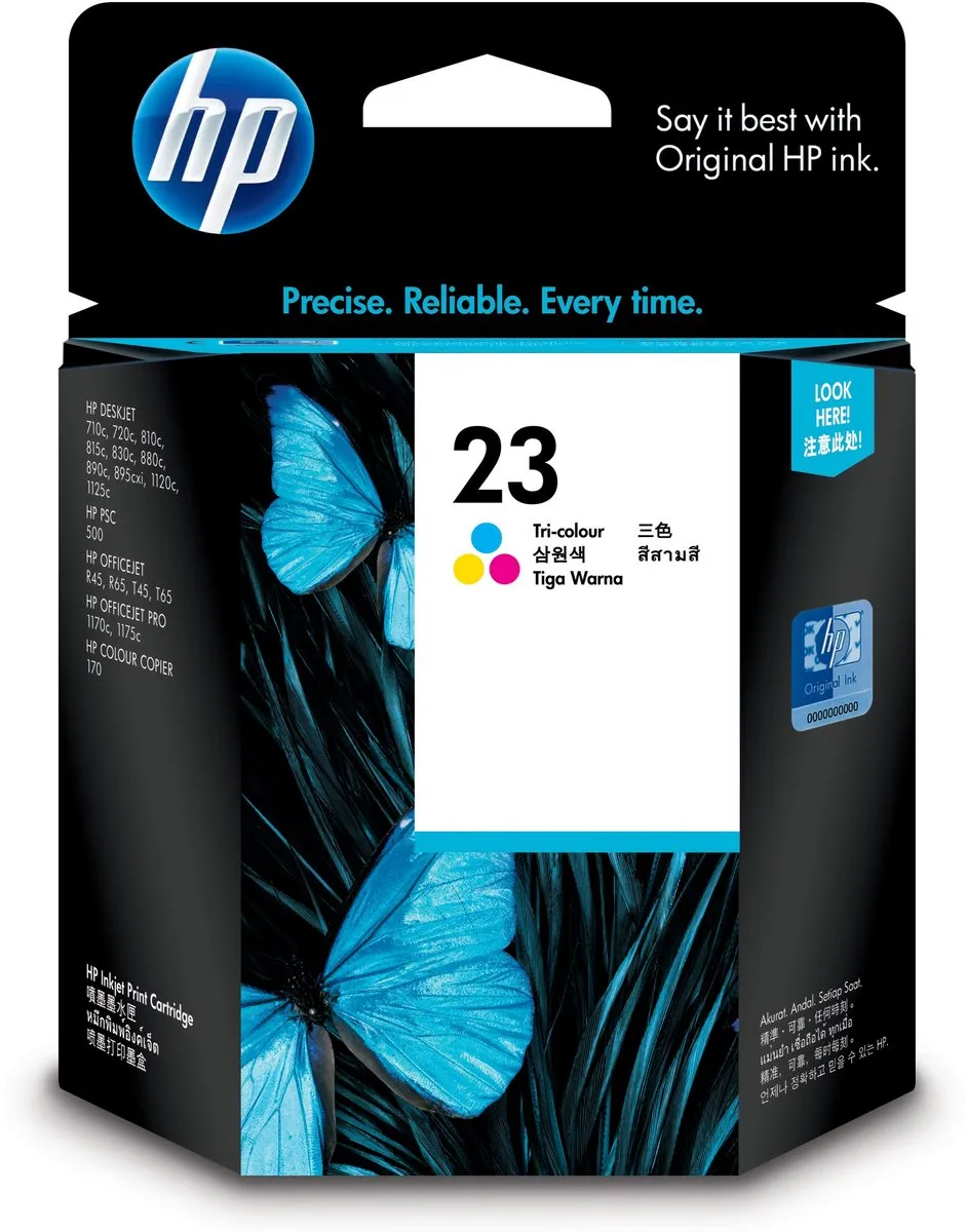 HP 23 C1823D Inktcartridge