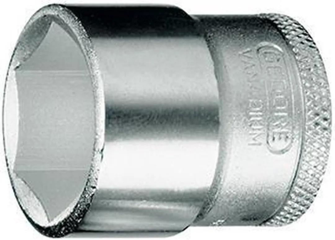 Gedore 30 17 Doppen kort 17mm - Zwart