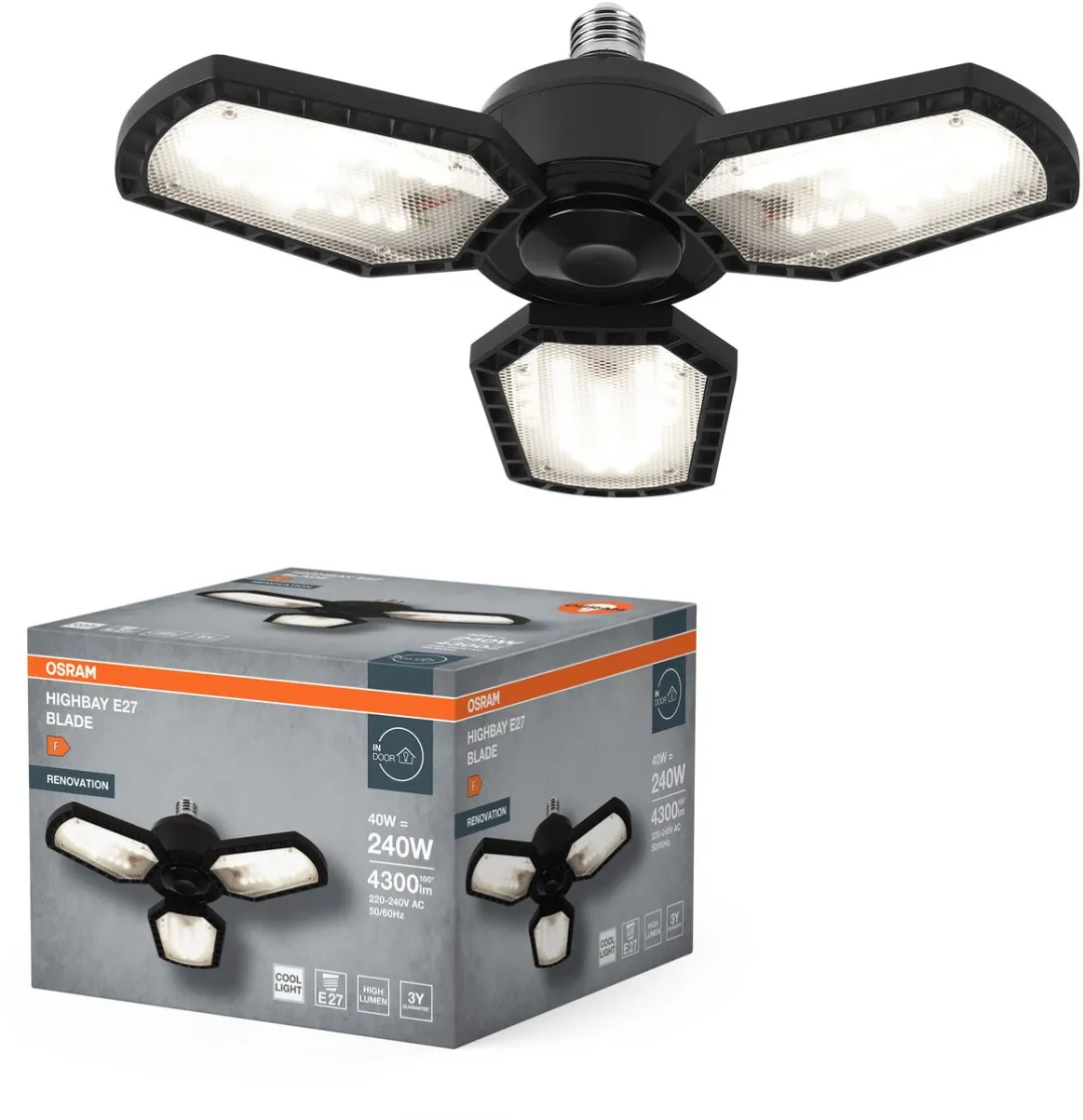 Osram Highbay Blade E27 40W 840 Plafondlamp