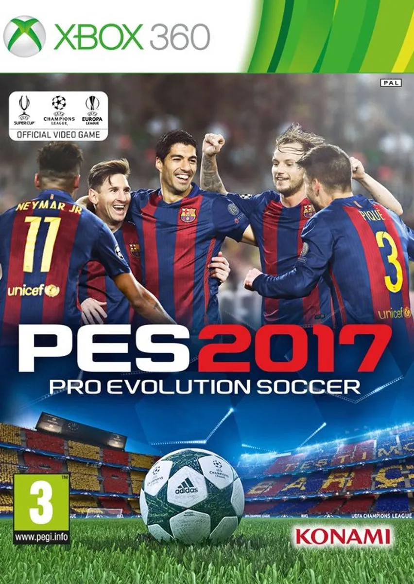 Mindscape Pro Evolution Soccer 2017 PES 2017 Xbox 360
