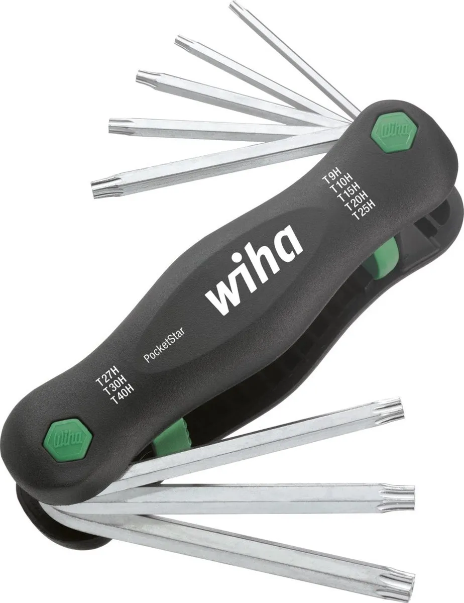 Wiha PocketStar TORX Tamper Resistant 8-delig