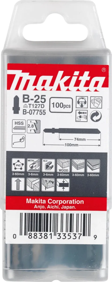 Makita Decoupeerzaagblad T127D 74mm