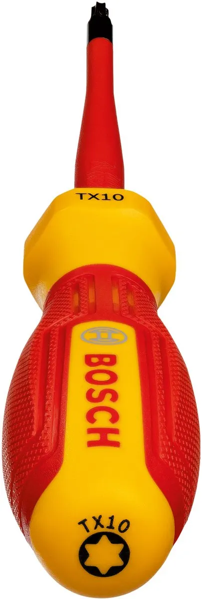 Bosch Professional TX 10 VDE Schroevendraaier - Geel/Rood