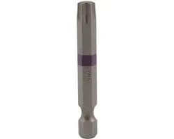 Dynaplus Torx 40 Schroefbit 50mm - Paars - 5 Stuks