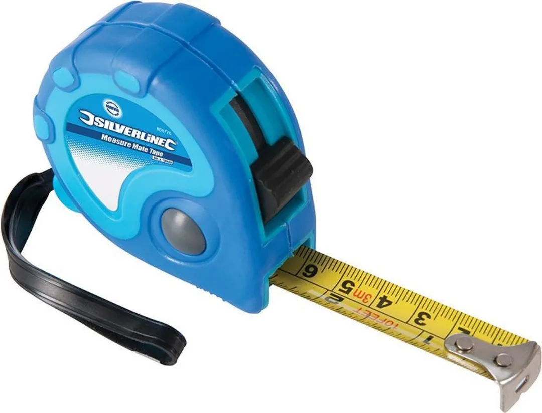 Silverline Measure Mate Rolmaat 5m x 19mm