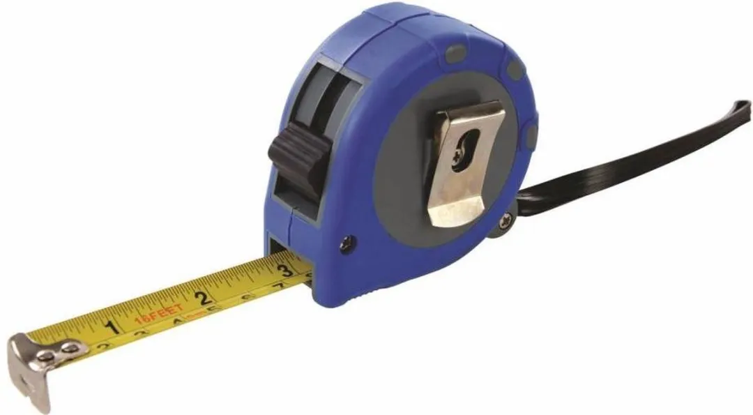 Silverline Measure Mate Rolmaat 5m x 19mm - Blauw - afbeelding 6 van 6