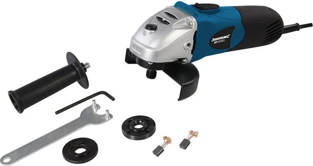 Silverline 650W Haakse Slijpmachine 115mm - MPN 571295
