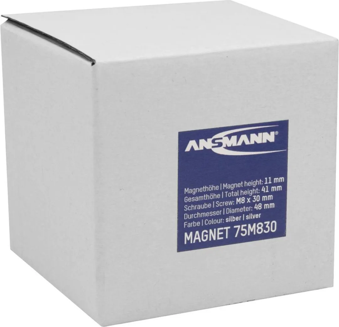 Ansmann 1600-0414 Magnet Houder - Kleurloos