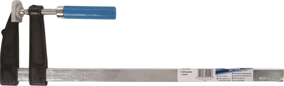 Silverline Euro F-klem 500x120mm - Gietijzeren kaken