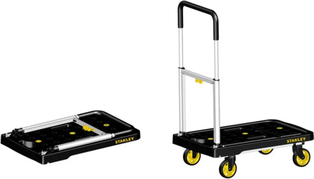 Stanley Opvouwbare Platformwagen - 120kg - Zwart/Geel - afbeelding 6 van 6