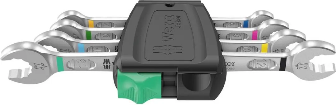 Wera 05020314001 Joker 4 Set Dubbele Steeksleutels 4-delig - 6-12mm