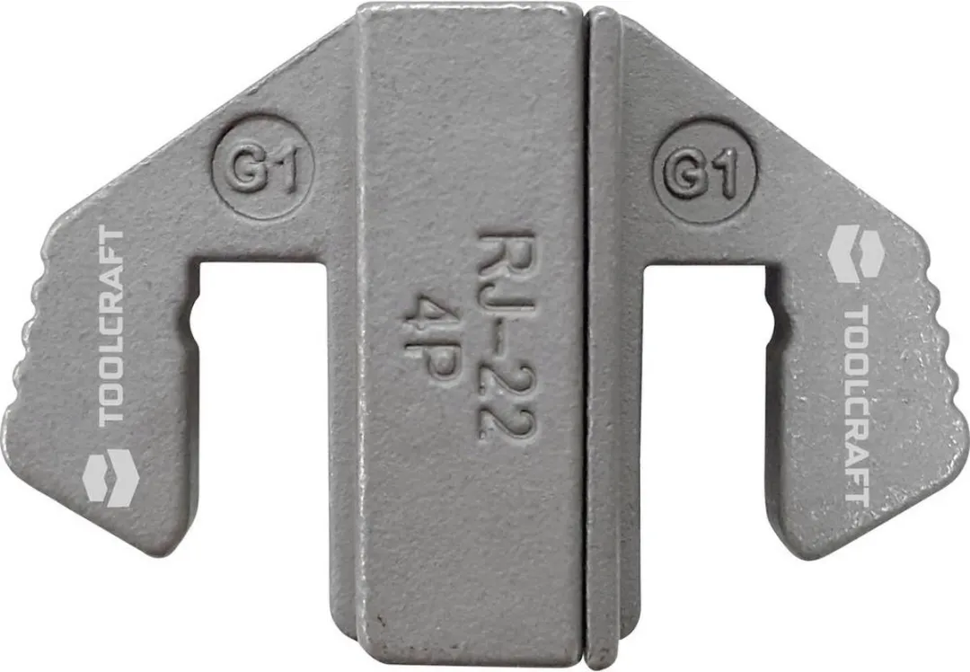 TOOLCRAFT Krimpinzetstuk 4P4C/RJ22