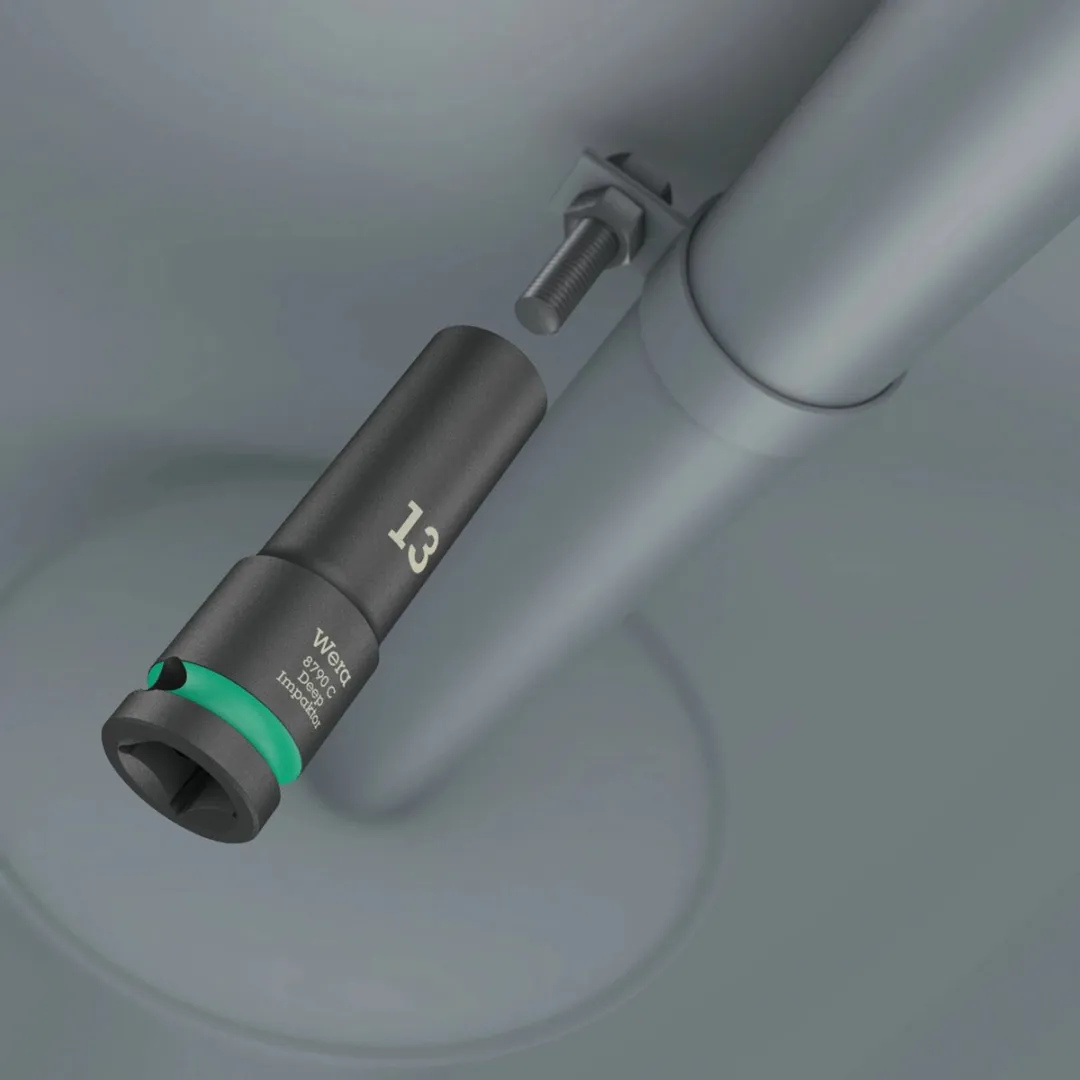 Wera Impaktor Deep Set 05004841001 Dopsleutelinzetset 1/2 - 11-delig - afbeelding 6 van 6