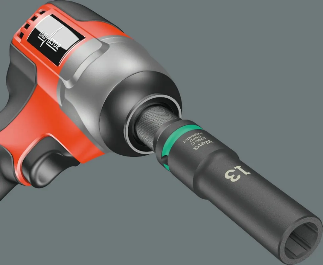 Wera Impaktor Deep Set 05004841001 Dopsleutelinzetset 1/2 - 11-delig