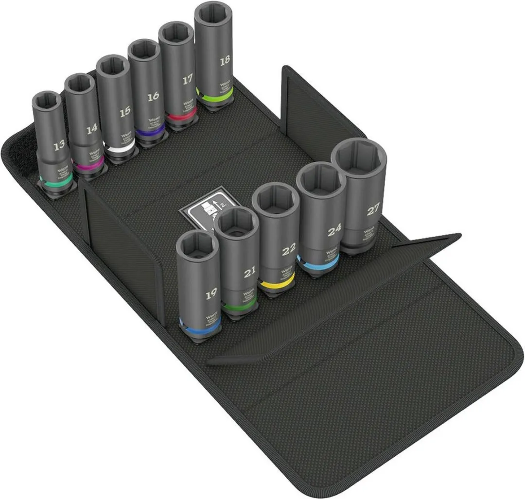 Wera Impaktor Deep Set 05004841001 Dopsleutelinzetset 1/2
