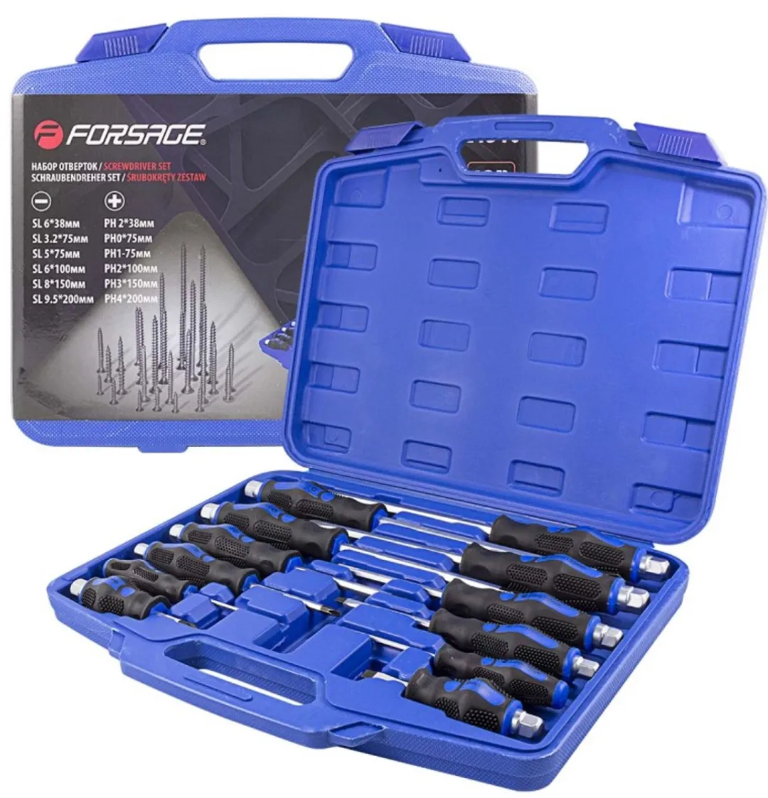 Forsage F-21310 Impact Schroevendraaierset