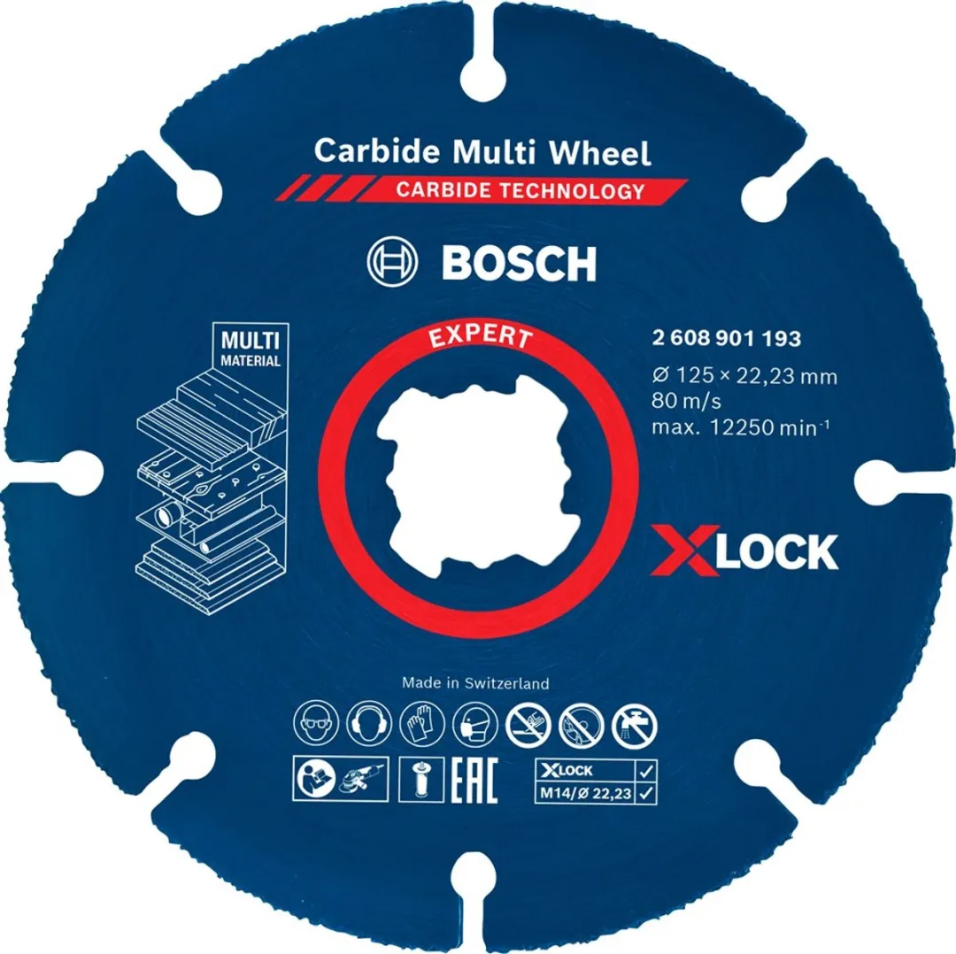 Bosch Professional EXPERT Carbide Multiwheel 125mm - 10 Stuks - afbeelding 6 van 6