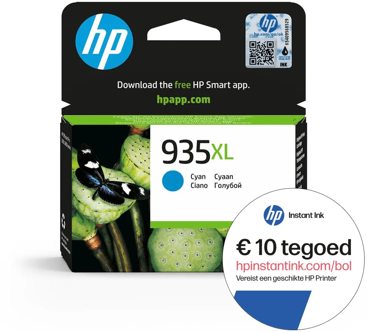 HP 935XL Cyaan Inktcartridge
