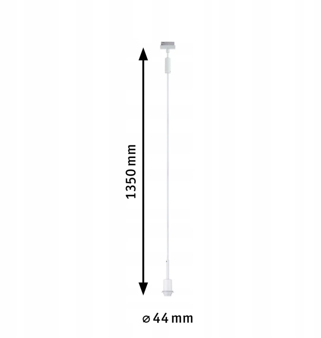 Paulmann URail Ophanglamp Wit E14 135cm - 96971 - afbeelding 3 van 6