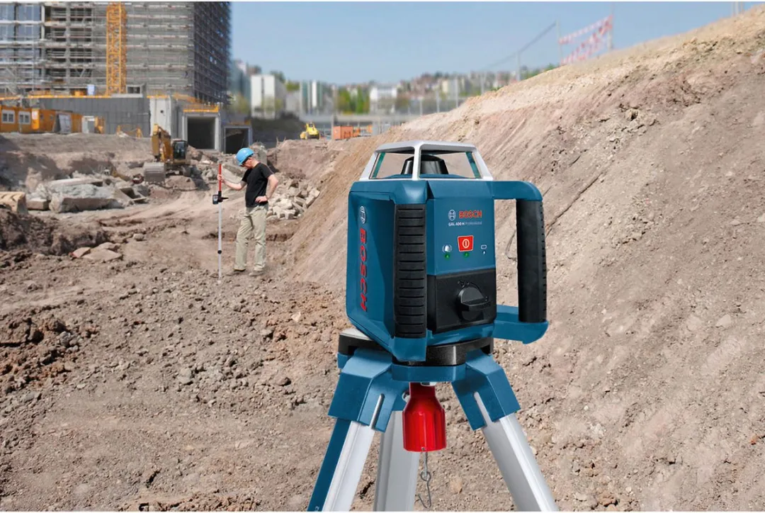 Bosch Professional GRL 400 H Rotatielaser + LR 45 Ontvanger - L-Boxx