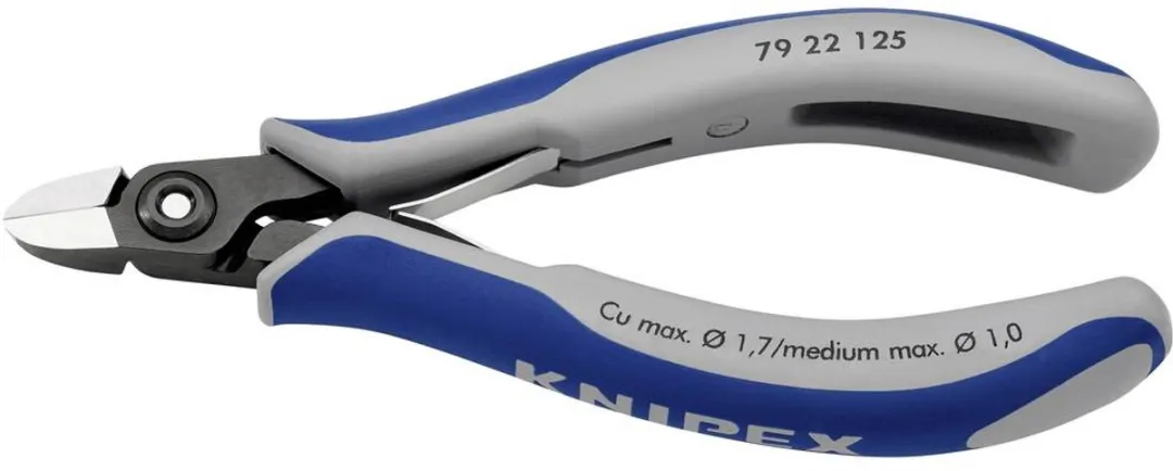 Knipex 79 22 125 Zijsnijtang Ronde-kop 125mm