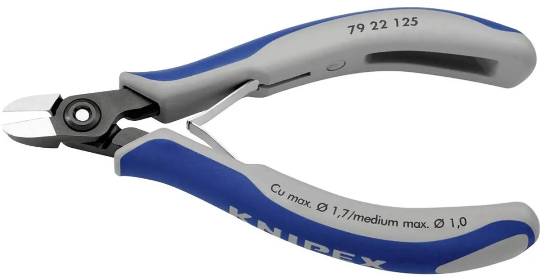 Knipex 79 22 125 Zijsnijtang Ronde-kop 125mm