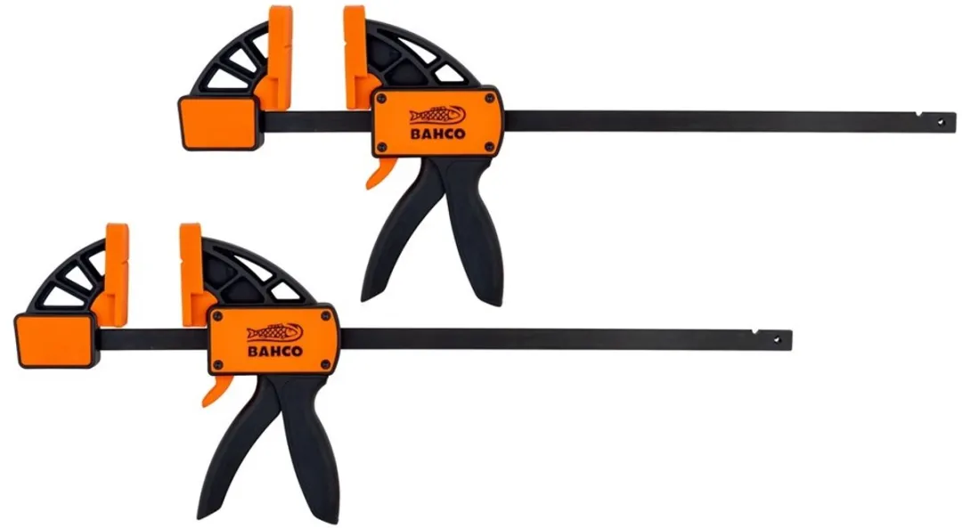 Bahco QC-300A-2P Eenhandklem - 2 Stuks