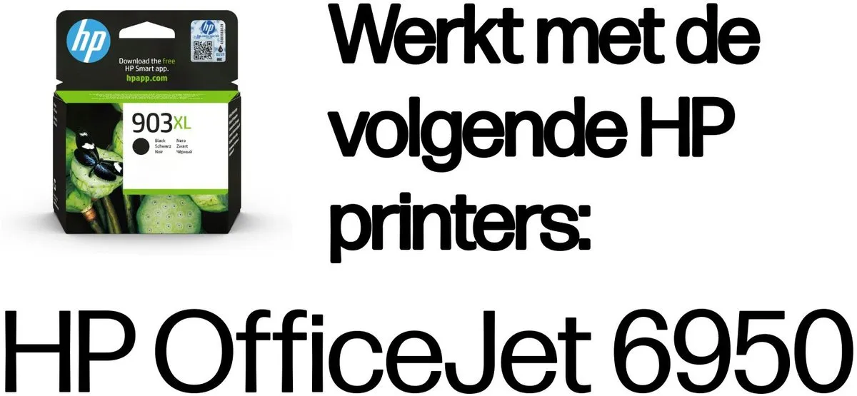 HP 903XL T6M15AE Inktcartridge Zwart - 21,5 ml - 825 pagina's - afbeelding 6 van 6