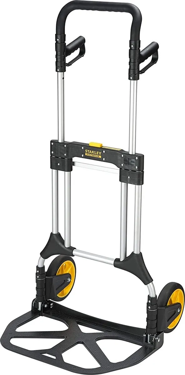 Stanley FXWT-707 Opvouwbare Steekwagen - 200kg - Aluminium - Zwart/Geel