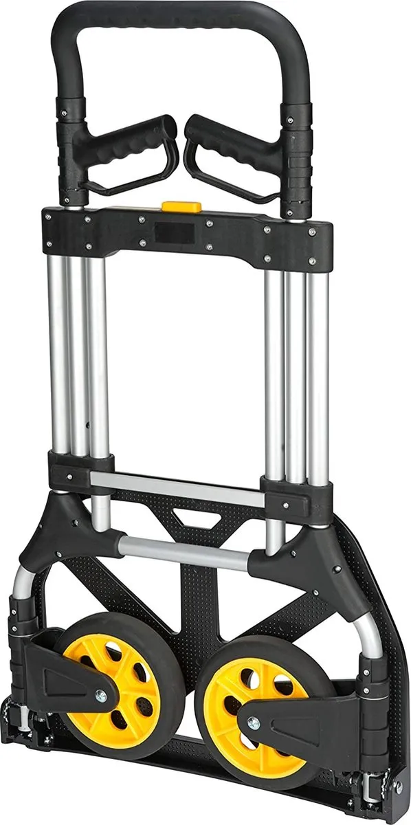 Stanley FXWT-707 Opvouwbare Steekwagen - 200kg - Aluminium - Zwart/Geel