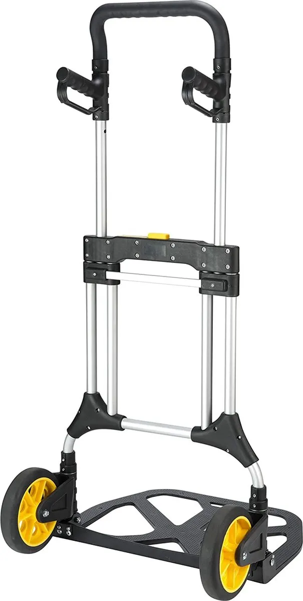Stanley FXWT-707 Opvouwbare Steekwagen - 200kg - Aluminium - Zwart/Geel