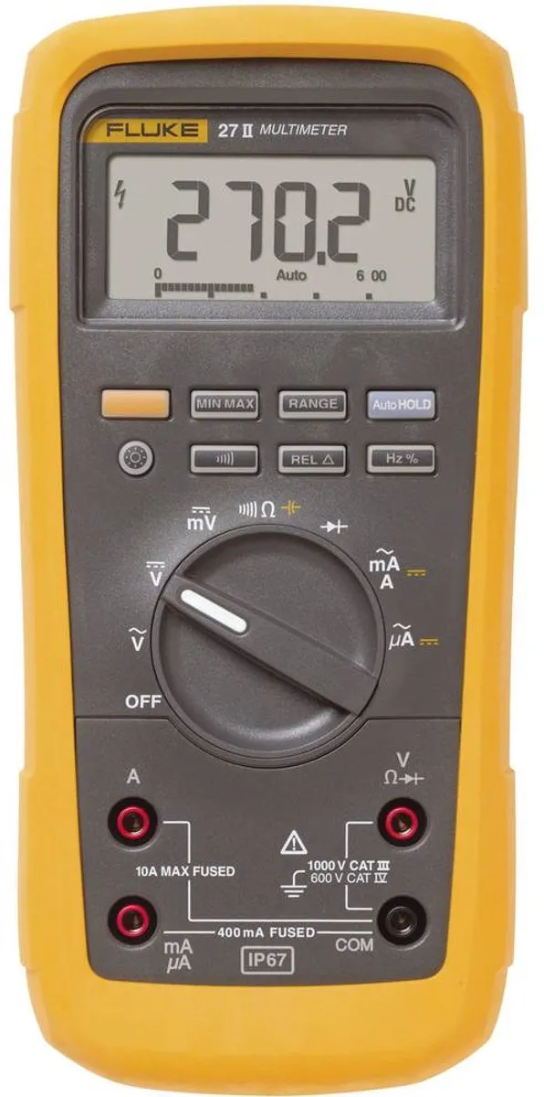 Fluke 27II/EUR Digitale Multimeter