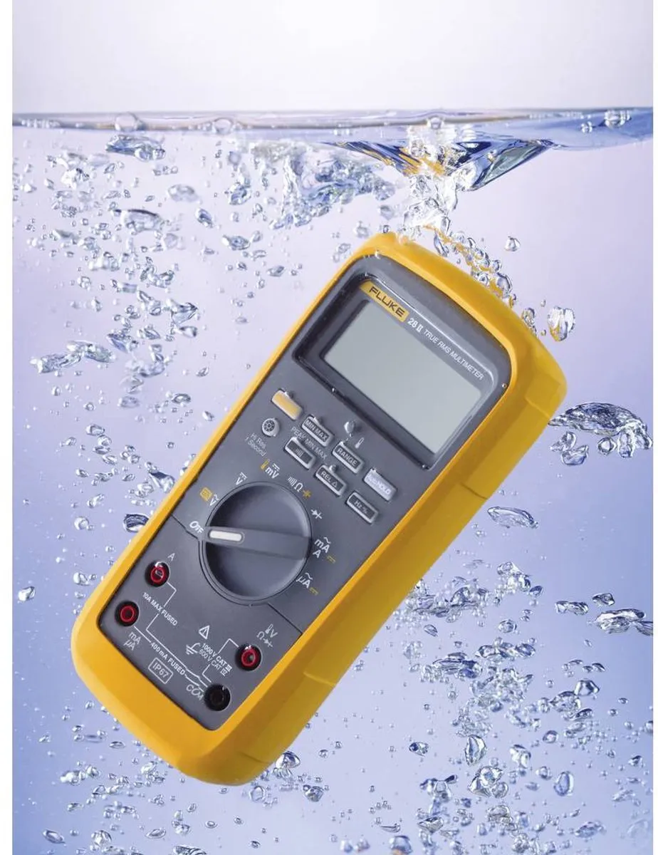 Fluke 27II/EUR Digitale Multimeter - IP67 - CAT III 1000V