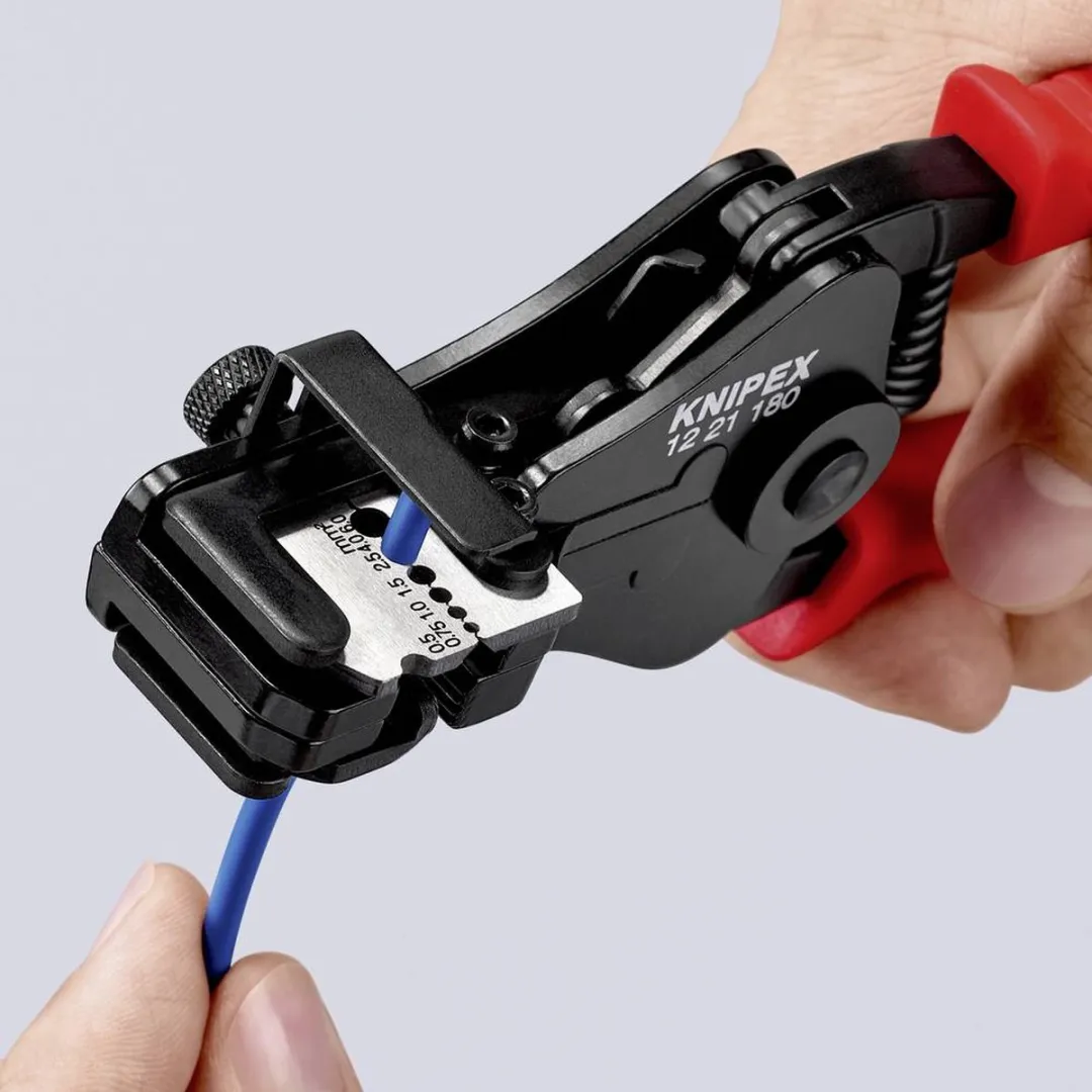 Knipex 12 21 180 Striptang - 0.5 tot 6 mm²