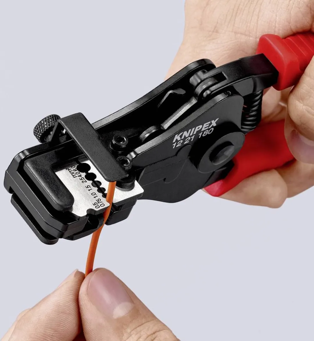 Knipex 12 21 180 Striptang - 0.5 tot 6 mm²