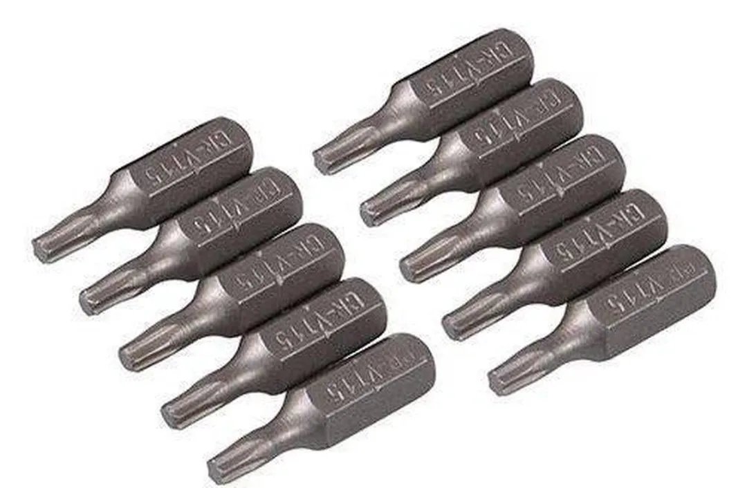 Silverline Torx T30 Schroefbits - 10 Stuks