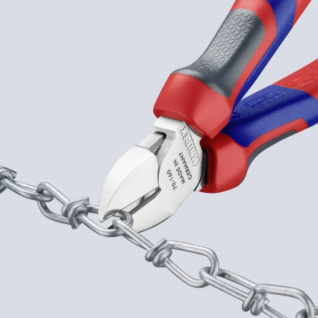 Knipex 7005-160 Zijsnijtang 160mm - Rood - afbeelding 6 van 6