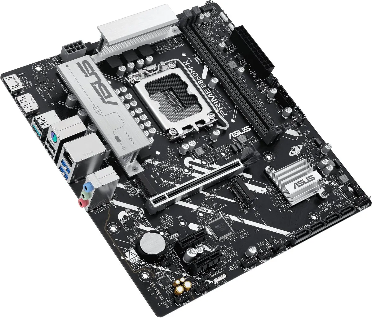 ASUS PRIME B860M-K Micro-ATX Moederbord - Intel B860 LGA 1851 - afbeelding 6 van 6