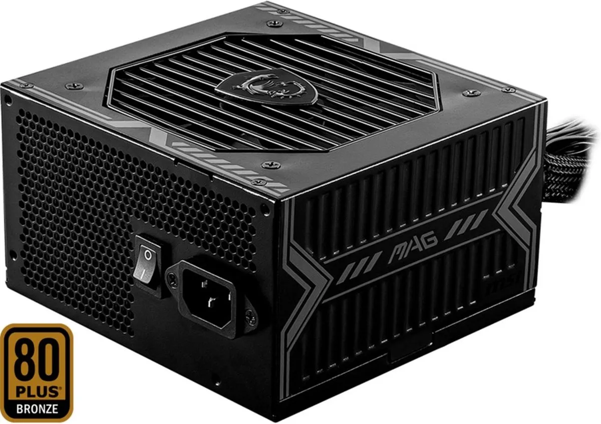 MSI MAG A650BN Voeding 650W - ATX - Zwart