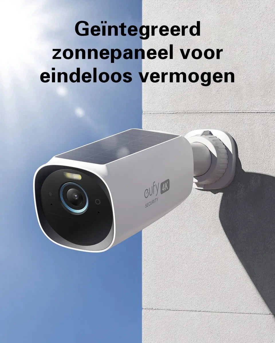 Eufy Cam 3 S330 Voordeelbundel - 3x Camera + Homebase 3 + 1TB SSD