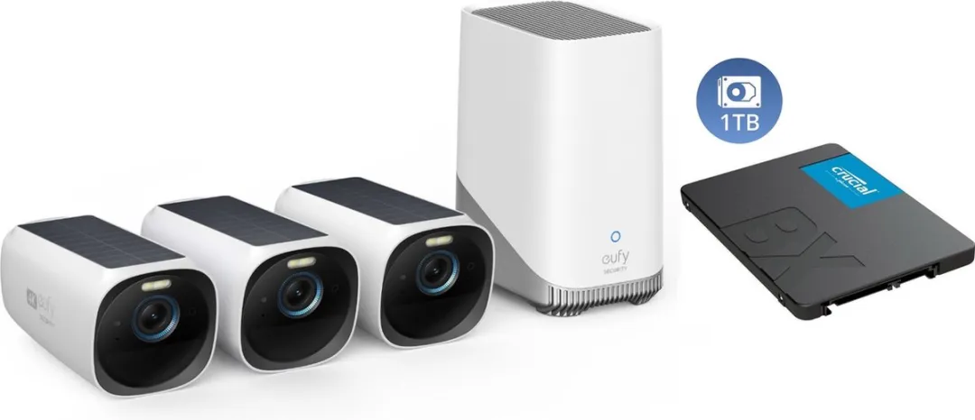 Eufy Cam 3 S330 Voordeelbundel